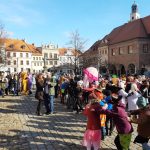 Masopustní průvod masek roztančil centrum Prachatic
