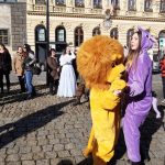 Masopustní průvod masek roztančil centrum Prachatic