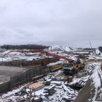 Stavba tunelu Pohůrka pokračuje i v zimních měsících