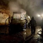 Na Jindřichohradecku vyjížděli hasiči k požáru traktoru ve stodole