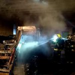 Na Jindřichohradecku vyjížděli hasiči k požáru traktoru ve stodole