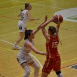 Basketbalistky vyhrály druhý poločas, v prvním tahaly za kratší konec