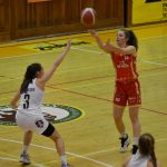 Basketbalistky vyhrály druhý poločas, v prvním tahaly za kratší konec