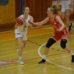 Basketbalistky vyhrály druhý poločas, v prvním tahaly za kratší konec