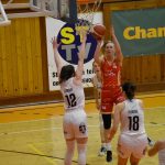 Basketbalistky vyhrály druhý poločas, v prvním tahaly za kratší konec