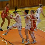 Basketbalistky vyhrály druhý poločas, v prvním tahaly za kratší konec