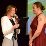 Pavla Molíková je potřetí za sebou Sportovcem Milevska! Vítězce se zpívalo k narozeninám, zářili fotbalisté