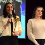 Pavla Molíková je potřetí za sebou Sportovcem Milevska! Vítězce se zpívalo k narozeninám, zářili fotbalisté