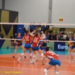 VIDEO: České volejbalistky do finále Evropské zlaté ligy nepostoupily. Ukrajinky vyhrály i odvetu v Táboře