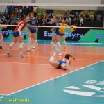 VIDEO: České volejbalistky do finále Evropské zlaté ligy nepostoupily. Ukrajinky vyhrály i odvetu v Táboře