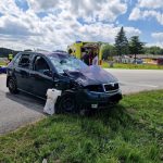 Při nehodě u Kaplice se vážně zranil motorkář. Do nemocnice ho transportoval vrtulník