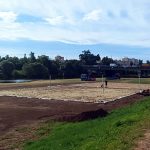 Na břehu Vltavy v Českých Budějovicích vyrostl nový sportovní areál. Za pouhých 55 dnů