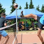 VIDEO: Jednadvacátý ročník nohejbalového turnaje se v Záhoří hrál na novém hřišti