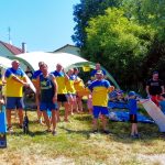 Hradecký rybník Vajgar ovládly dračí lodě. Vajgarská saň se jela už po šesté
