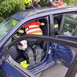 Při nehodě u Řepice se zranili tři lidé. Muže transportoval do nemocnice vrtulník
