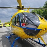 Při nehodě u Řepice se zranili tři lidé. Muže transportoval do nemocnice vrtulník