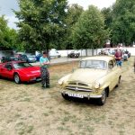 Farskou louku v Lomnici nad Lužnicí zaplnily veteránské vozy