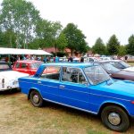 Farskou louku v Lomnici nad Lužnicí zaplnily veteránské vozy
