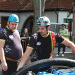 Hasiči změřili v protivínském pivovaru síly v útocích i v pivní štafetě. Účast byla rekordní