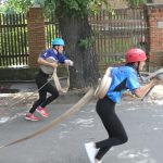 Hasiči změřili v protivínském pivovaru síly v útocích i v pivní štafetě. Účast byla rekordní