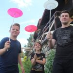 Mladí zdravotníci si na Zadově zahráli i na cirkusáky