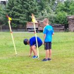 Sportovní víkend v Hrazánkách se vydařil. V neděli cvičili na hřišti také psi