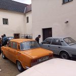 Nádvoří hradeckého zámku hostilo výstavu veteránských vozů