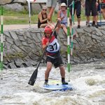České Budějovice hostily mistrovství republiky v paddleboardu na divoké vodě