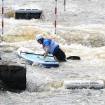 České Budějovice hostily mistrovství republiky v paddleboardu na divoké vodě