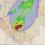 Přes část Jihočeského kraje se žene silná bouřka s kroupami