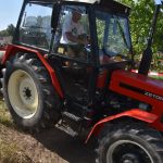 Traktoriáda v Dráchově letos nabídla při pralesní jízdě drama