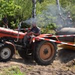 Traktoriáda v Dráchově letos nabídla při pralesní jízdě drama