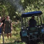 Traktoriáda v Dráchově letos nabídla při pralesní jízdě drama
