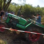 Traktoriáda v Dráchově letos nabídla při pralesní jízdě drama