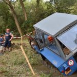 Traktoriáda v Dráchově letos nabídla při pralesní jízdě drama