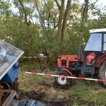 Traktoriáda v Dráchově letos nabídla při pralesní jízdě drama