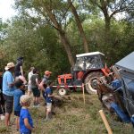 Traktoriáda v Dráchově letos nabídla při pralesní jízdě drama