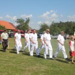 Ve Slabčicích vytáhli hasiči do soutěže se starými stříkačkami