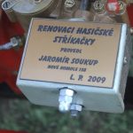 Ve Slabčicích vytáhli hasiči do soutěže se starými stříkačkami