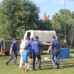 Ve Slabčicích vytáhli hasiči do soutěže se starými stříkačkami