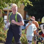 Železní hasiči v plné výstroji bojovali s nástrahami tratě i výhní na náměstí v Týně