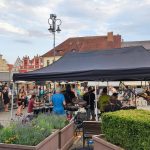Táboráci si přišli poslechnout muziku a přispívali na plnění přání nemocným dětem