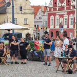 Táboráci si přišli poslechnout muziku a přispívali na plnění přání nemocným dětem
