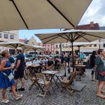 Táboráci si přišli poslechnout muziku a přispívali na plnění přání nemocným dětem