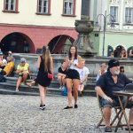 Táboráci si přišli poslechnout muziku a přispívali na plnění přání nemocným dětem