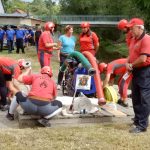 Memoriálu Karla Přívozníka v požárním útoku v Zárybničné Lhotě se zúčastnila takřka dvacítka týmů
