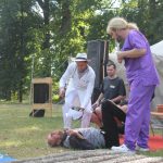 Festival Mezi stromy v milevské Bažantnici nabídl hudbu, divadlo, verše, tanec i výtvarno