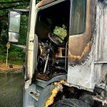 U Chýnova hořela cisterna na mléko. Škoda se vyšplhala na 900 tisíc korun