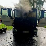 U Chýnova hořela cisterna na mléko. Škoda se vyšplhala na 900 tisíc korun