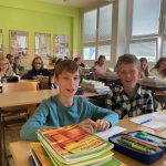 Prvňáčky v dačické základní škole přivítal nový ředitel